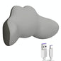 Multi-Function Lumbar Massager Hot Waist Massage Pillow Gray - Charging Model Gray