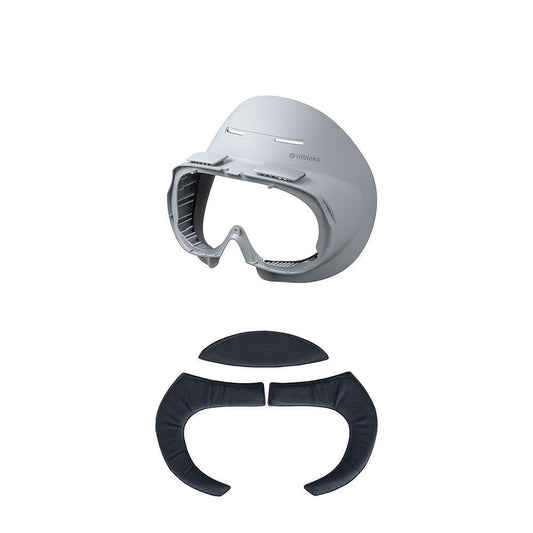 Comfortable Ice Silk Vr Face Cushion For Pico 4 Hibloks - 1Pc Ice Silk