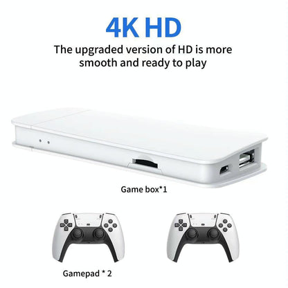 4K Dual Handle Game Console With 30K Games Hdmi And 128G Storage - M15 128G 30000 Games