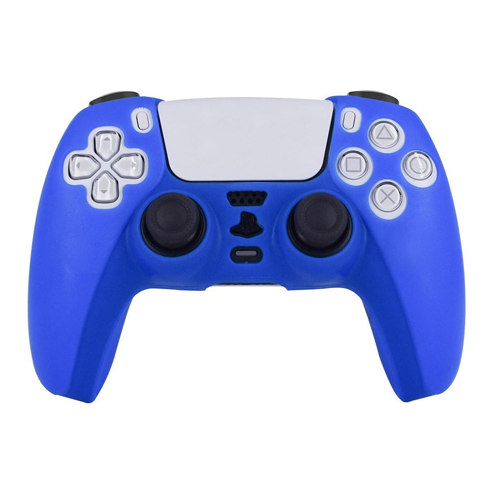 Blue Silicone Protective Cover for Ps5 Controller
