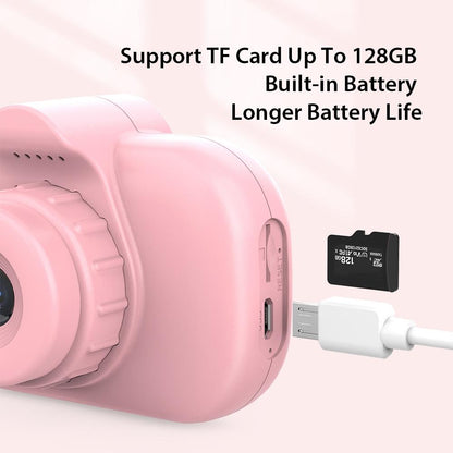 2.0-Inch 4X Zoom Hd Digital Camera For Kids - Blue - Pink