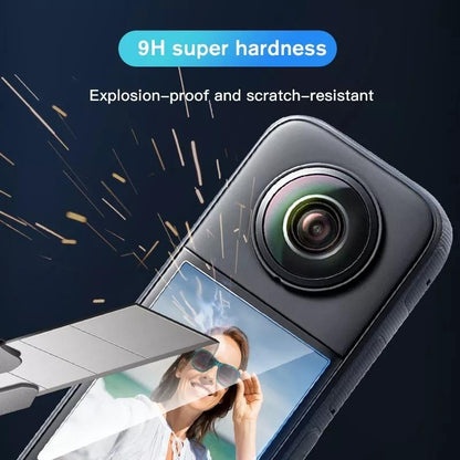 2-pack Curved Hd Protective Film for Insta360 X3