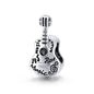925 Sterling Silver Guitar Beads For Diy Bracelets & Necklaces