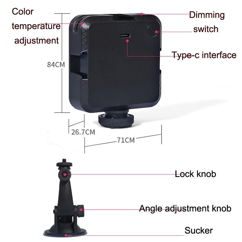 Universal Live Photography Light for Video Conferencing and Mobile Phone Cameras