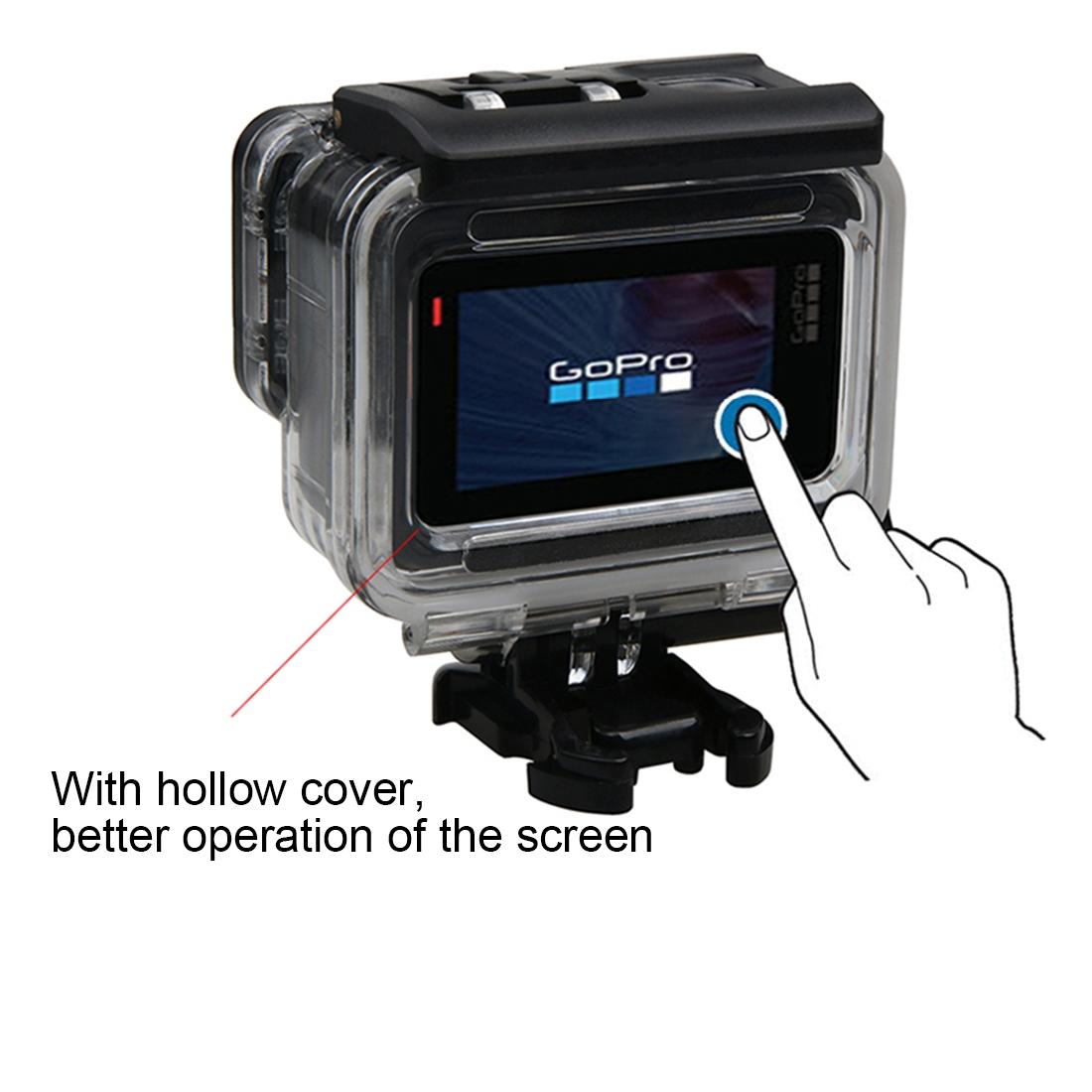 Gopro Hero6 / 5 Hollow Back Cover with Mount and Screw