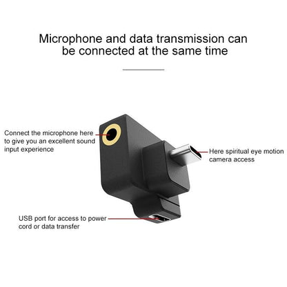 Charging Audio Adapter For Dji Action - Ac 003