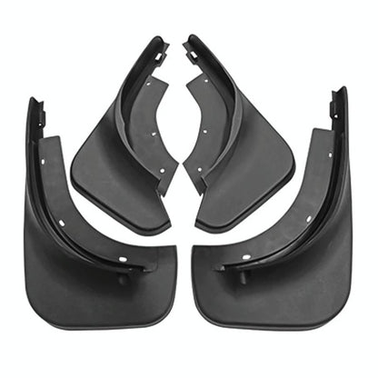 For Volkswagen Touareg 2005-2010 4Pcs / Set Car Auto Soft Plastic Splash Flaps Fender Guard Without Wheel Eyebrow