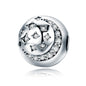 925 Sterling Silver Exquisite Star Diamond Beads For Diy Bracelets & Necklaces