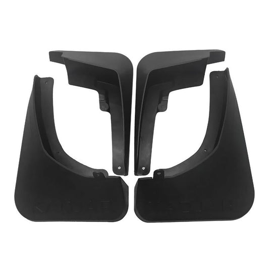 For Renault Kadjar 2016-2019 4Pcs / Set Car Auto Soft Plastic Splash Flaps Fender Guard
