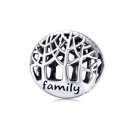 925 Sterling Silver Handmade Family Beaded Bracelet