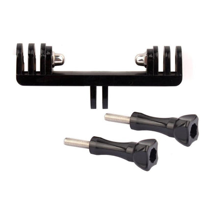 Universal Double Bracket Mount for Gopro Hero11 - Screw Adapter