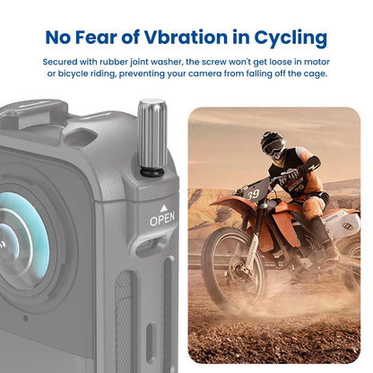 Amagisn Metal Protective Housing For Insta360 X4 - Quick Release