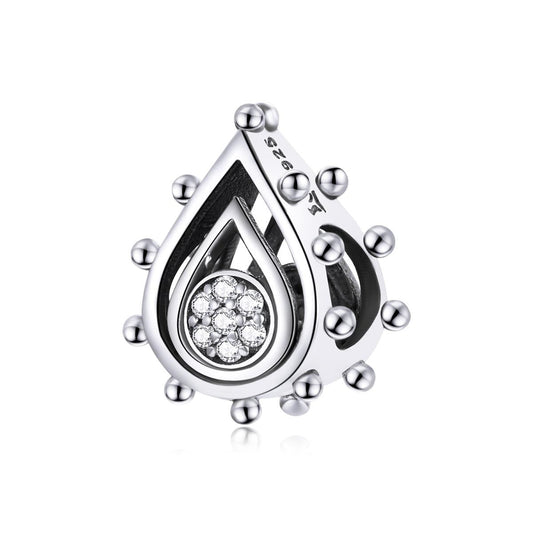 925 Sterling Silver Lotus Bud Beads For Diy Bracelets & Necklaces