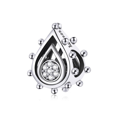 925 Sterling Silver Lotus Bud Beads For Diy Bracelets & Necklaces