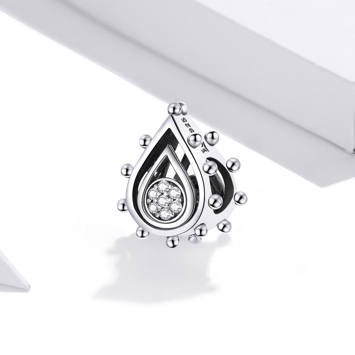 925 Sterling Silver Lotus Bud Beads For Diy Bracelets & Necklaces