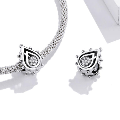 925 Sterling Silver Lotus Bud Beads For Diy Bracelets & Necklaces