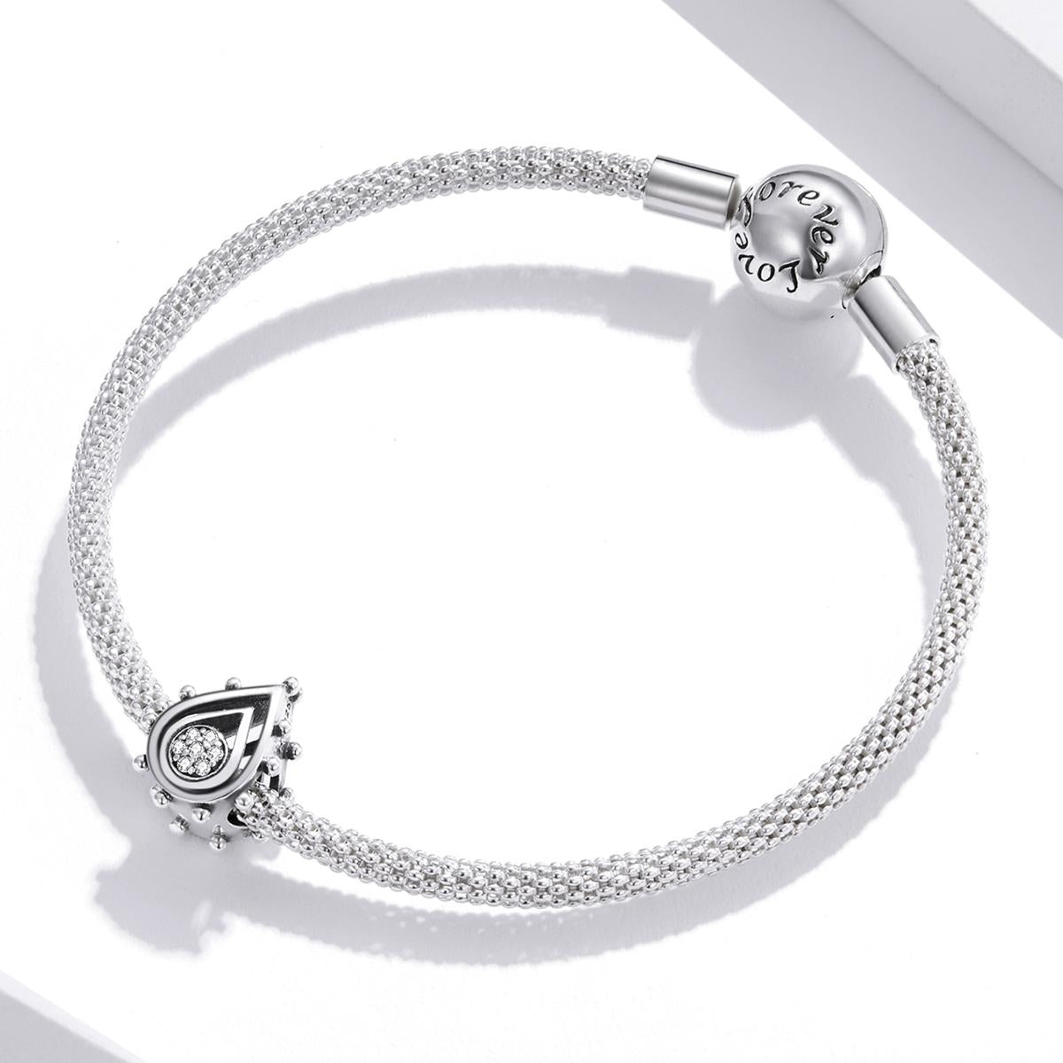 925 Sterling Silver Lotus Bud Beads For Diy Bracelets & Necklaces