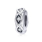 925 Sterling Silver Zircon Beaded Diy Bracelet Beads