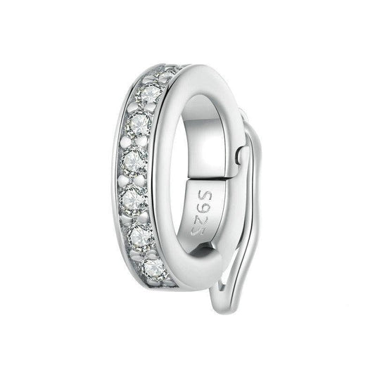Universal Buckle Spacer Bead Platinum Plated