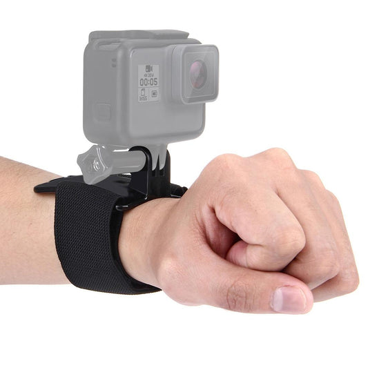 Universal Adjustable Action Camera Mount - Strap Length 28.5Cm