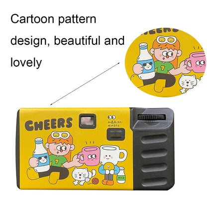 27 Retro Film Camera Waterproof Cartoon Stickers - No Camera