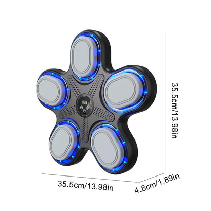 Bluetooth Music Boxing Machine With Adult Gloves - Reaction Training - With Mma Gloves