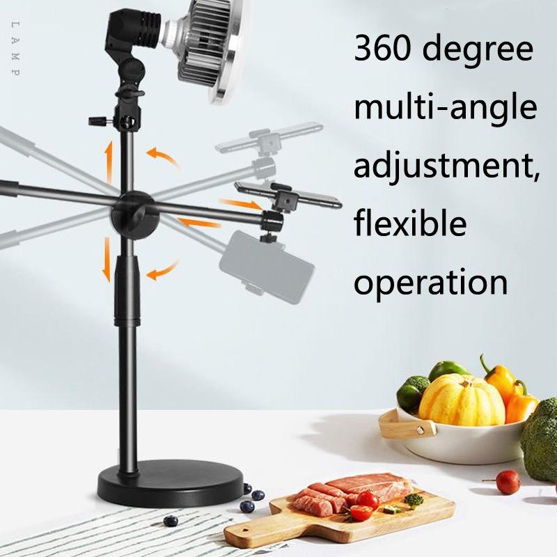 Indoor Jewelry Photography Light - 355W Mushroom Lamp & Stand