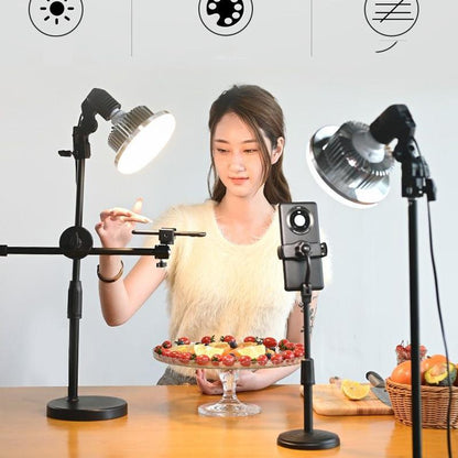 Indoor Jewelry Photography Light - 355W Mushroom Lamp & Stand