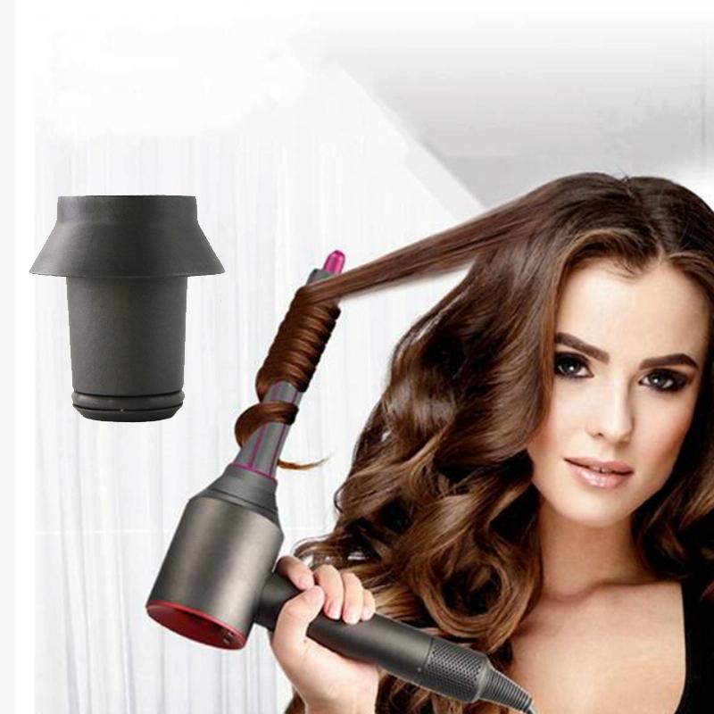 Long Barrel Pair & Adapter for Dyson Hair Dryer - Curling Iron Accessory