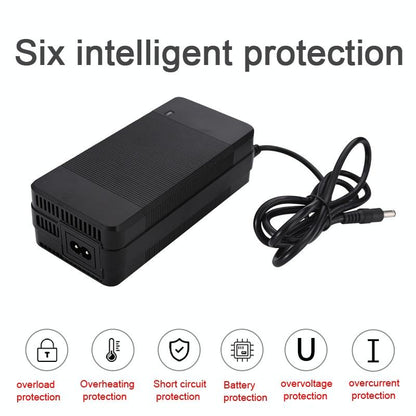 Electric Scooter Charger for 36v Lithium Battery - 42v 4a Fan Type