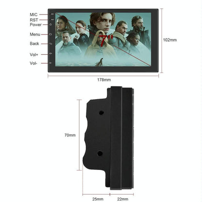 7 Inch Android Car Navigation Player + Ahd Camera - 2 + 32G