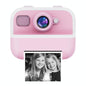 Blue Children'S Thermal Camera With Dual-Camera 1080P Hd 2400W Pixel 2.4-Inch Display - Pink+32Gb