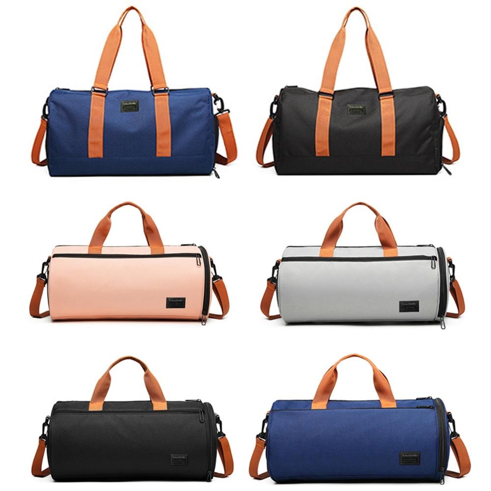 Blue Waterproof Gym Bag With Wet / Dry Separation - 9921 Blue