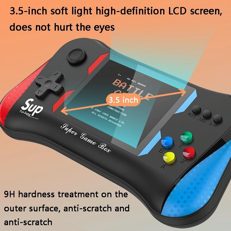 Double-Red Handheld Game Console With 3.5-Inch Screen