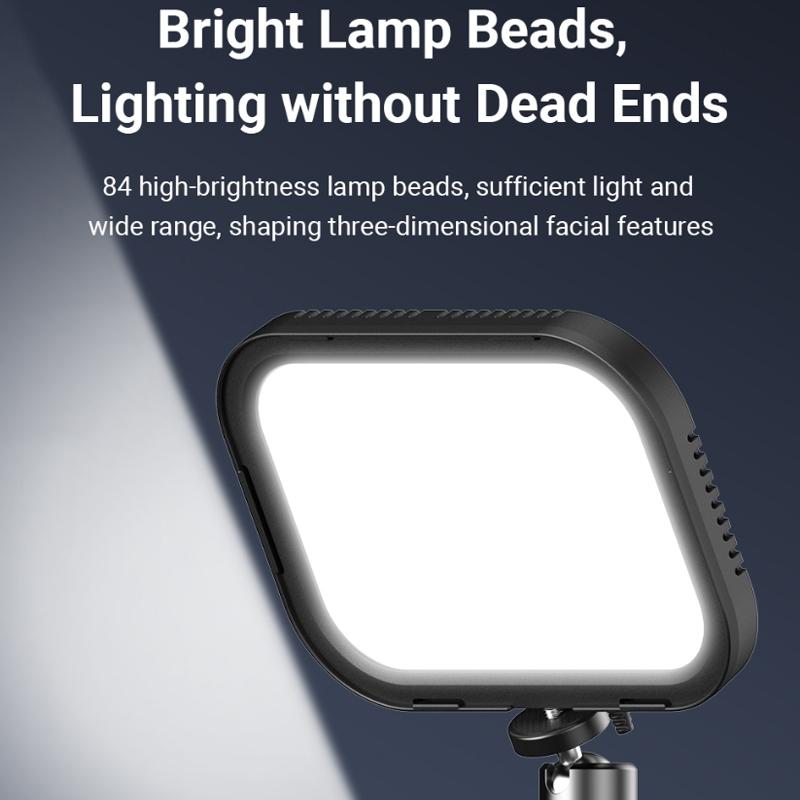 Live Portrait Soft Light Dual Bracket with Four-colour Fill