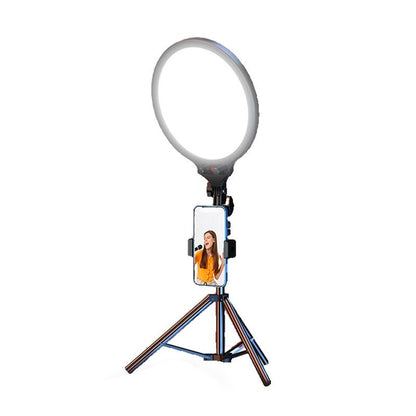 Full-screen Selfie Ring Light Tripod Set for Live Stream - 210cm Height - 210Cm Bracket With Remote Control