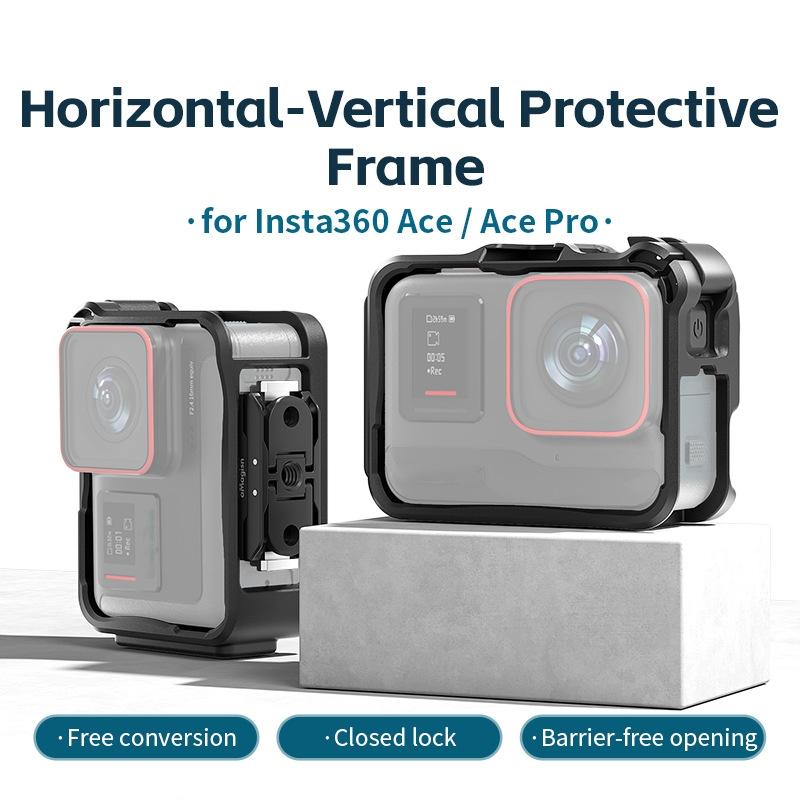 Amagisn Rabbit Cage for Insta360 Ace / Pro Sports Camera