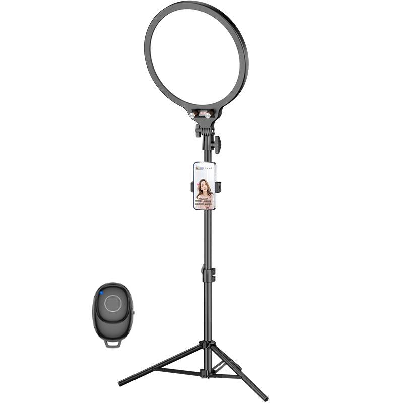Full-screen 12.6 Selfie Ring Light Tripod Set - 210cm for Live Stream - 210Cm Overhead Shot