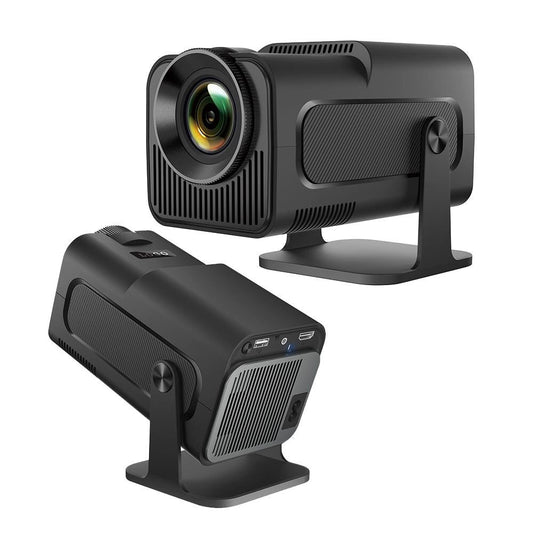 1080P 390 Lumens 4K Android 11 Projector With Wifi 6 And Bluetooth 5.0 - Supports Miracast Airplay And Dlna - Hy320