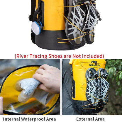 Waterproof Bag For Outdoor Water Activities 20L Khaki - 30L Yellow