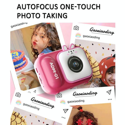 48Mp Dual Lens Kids Digital Camera With 2.4 Ips Screen And 32Gb Tf Card - Blue Fox - With 32G Tf Card Blue Fox
