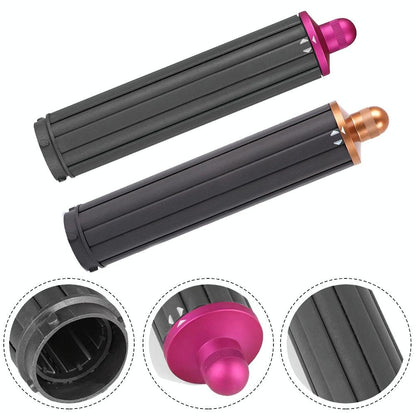 Upgraded Long Curling Barrels for Dyson Airwrap Hair Dryer with Short Adapter