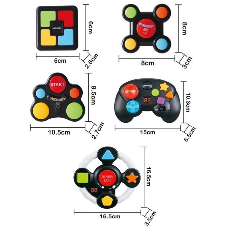 Memory Training Game Machine For Kids - Portable Handle