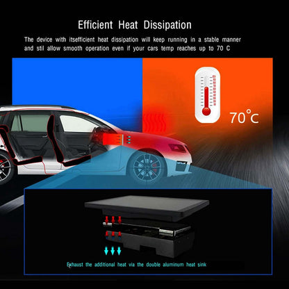 10 Inch Car Android Navigation Screen With Carplay - 2 + 64G Ahd Camera