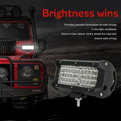 28W 10 - 30V Dc 6000K 7 Inch 40 Leds Offroad Truck Car Driving Light Work Light Spotlight Fog Light
