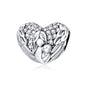 925 Sterling Silver Motherly Love Relief Beads For Diy Bracelets & Necklaces