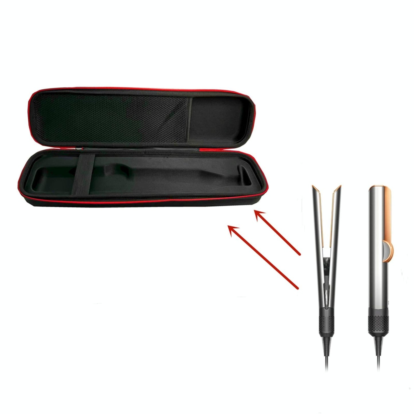 Portable Waterproof Hard Bag For Dyson Airstrait Hair Straightener - Travel Essential