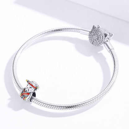 925 Sterling Silver Wealth Beads For Diy Bracelets Pure