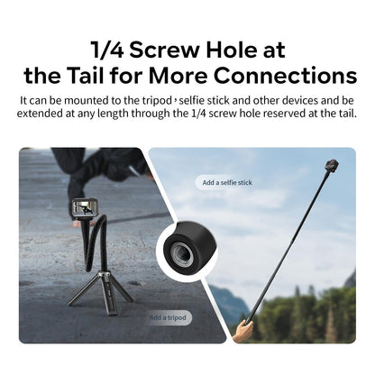 Flexible Octopus Stand for Sports Camera Vlogging - Cycling Accessory