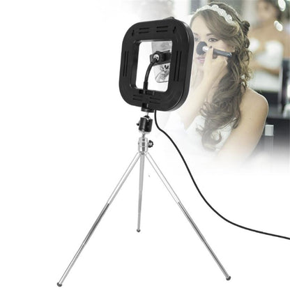 Dimmable Square Led Light with Tripod and Phone Holder